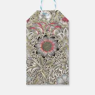 William Morris Corncockle wallpaper floral Gift Tags