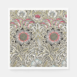 William Morris Corncockle wallpaper floral  Napkin