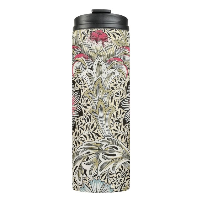 William Morris Corncockle wallpaper floral  Thermal Tumbler (Front)