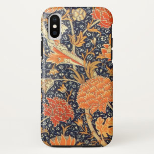 William Morris Cray Floral Art Nouveau Pattern iPhone X Case
