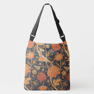 William Morris Cray Floral Art Nouveau Pattern Crossbody Bag