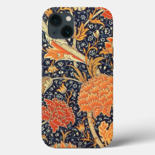 William Morris Cray Floral Art Nouveau Pattern iPhone 13 Case