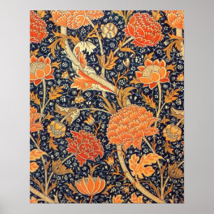 William Morris Cray Floral Art Nouveau Pattern Poster