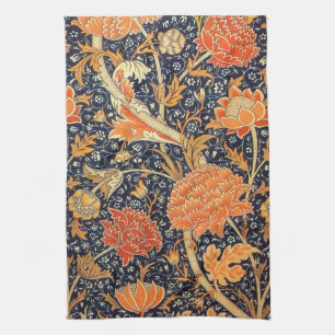 William Morris Cray Floral Art Nouveau Pattern Tea Towel