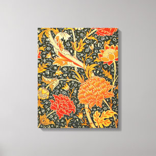 William Morris Cray Floral Pattern Vintage Canvas Print