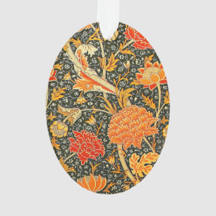 William Morris Cray Floral Pattern Vintage Ornament