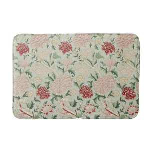 William Morris Cray Floral Pre-Raphaelite Vintage Bath Mat