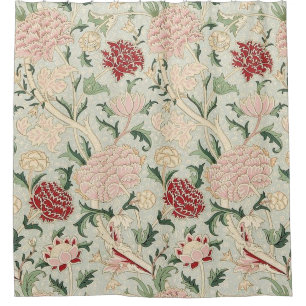 William Morris Cray Floral Shower Curtain