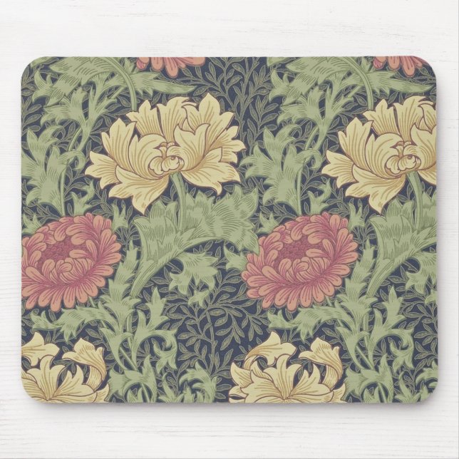 William Morris Cray Mouse Mat (Front)