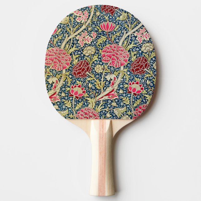 William Morris Cray Pattern Ping Pong Paddle (Front)
