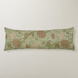 William Morris Cray Sage Flower Floral Botanical Body Cushion