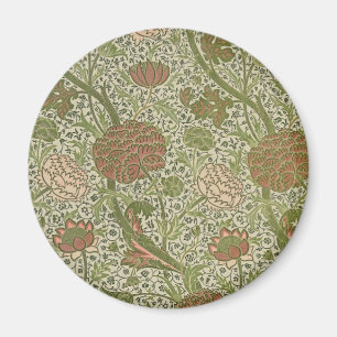 William Morris Cray Sage Flower Floral Botanical Magnet