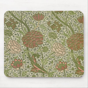 William Morris Cray Sage Flower Floral Botanical Mouse Mat