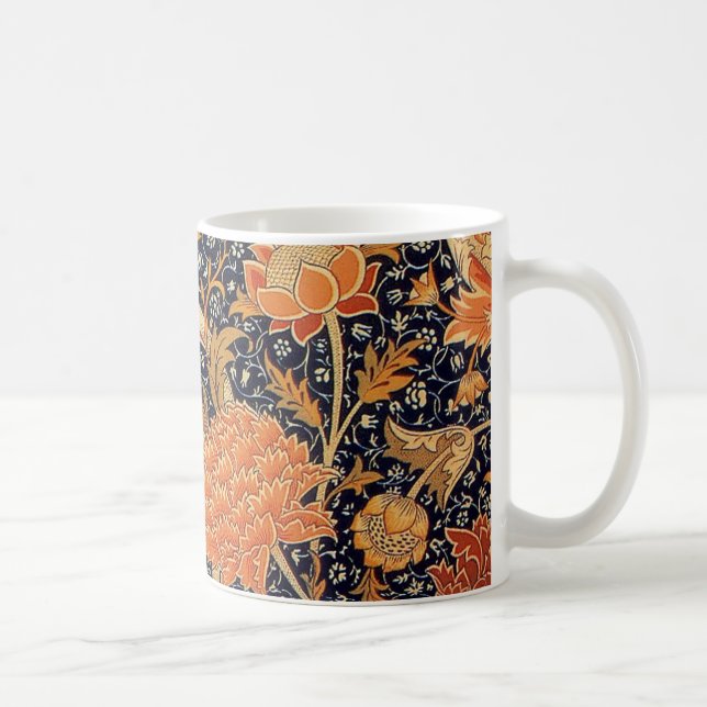 William Morris Cray Wallpaper Pattern Coffee Mug (Right)