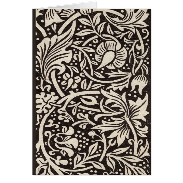 William Morris Daffodil Floral Wallpaper (Front)