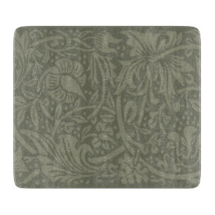 William Morris Daffodil Floral Wallpaper Cutting Board