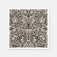 William Morris Daffodil Floral Wallpaper