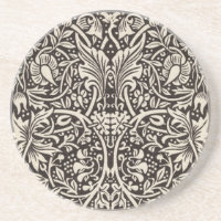William Morris Daffodil Floral Wallpaper Pattern