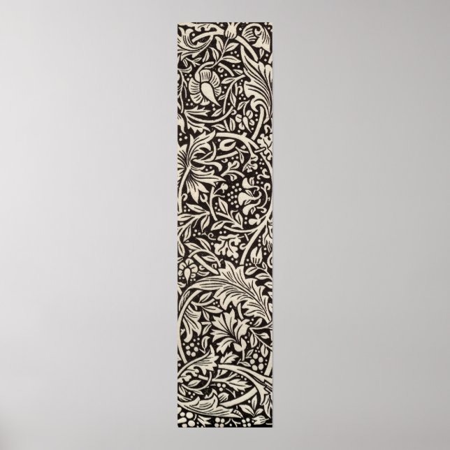 William Morris Daffodil Floral Wallpaper Pattern Poster (Front)