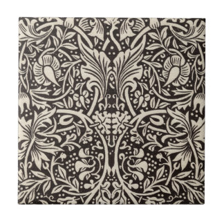 William Morris Daffodil Floral Wallpaper Tile
