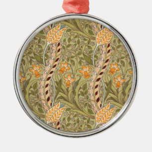 William Morris Daffodil Garden Flower Classic Bota Metal Tree Decoration