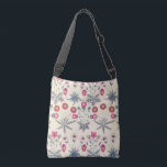 William Morris Daisy Floral Pattern Red Orange Crossbody Bag<br><div class="desc">William Morris Daisy Floral Pattern Red Orange</div>