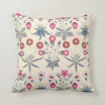William Morris Daisy Floral Pattern Red Orange Cushion<br><div class="desc">William Morris Daisy Floral Pattern Red Orange</div>
