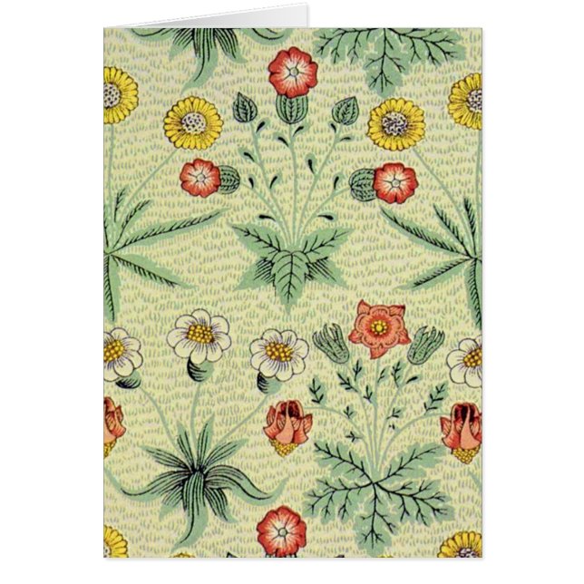 William Morris Daisy Floral Wallpaper Pattern (Front)