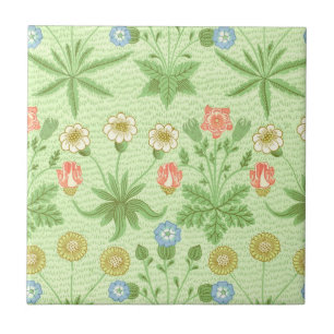 William Morris Daisy Pattern Tile