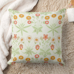 William Morris Daisy Vintage Botanical Pattern Cushion