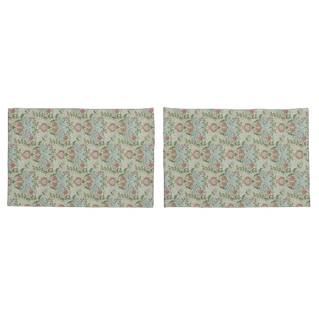 William Morris Decorative Art Persian Pattern Pillowcase (Back-Set)
