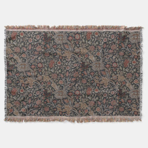 William Morris Decorative Art Trent Pattern Throw Blanket