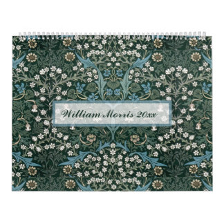 William Morris Decorative Arts Custom Year  Calendar