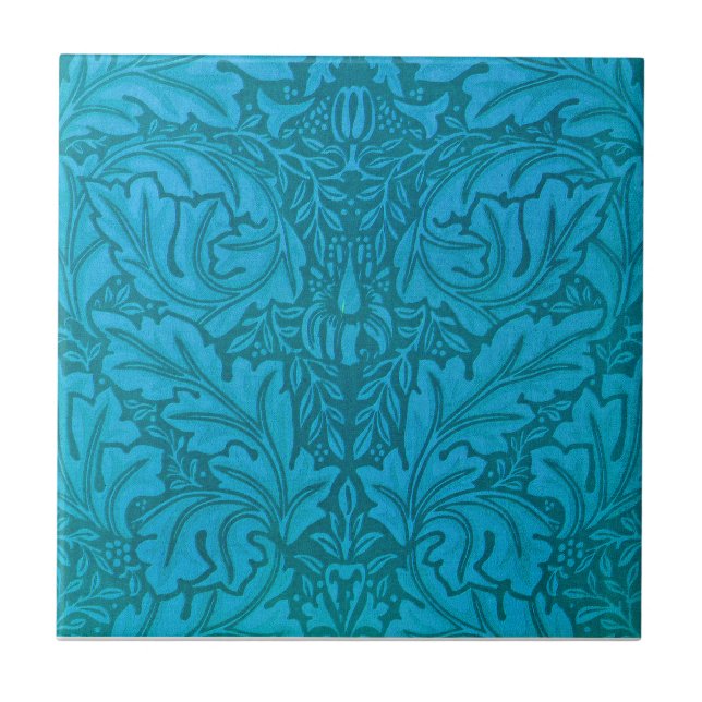 William Morris Design #10 Tile (Front)