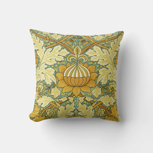William Morris Design #11 Cushion (Front)