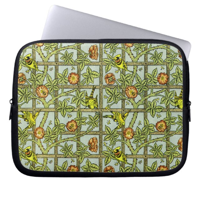 William Morris Design #5 Laptop Sleeve (Front)