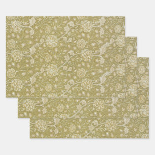 William Morris Design #6 Wrapping Paper Sheet