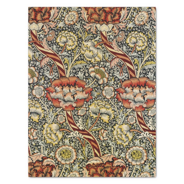 William Morris Design 9 Tissue Paper Zazzle.co.uk