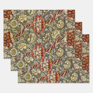 William Morris Design #9 Wrapping Paper Sheet
