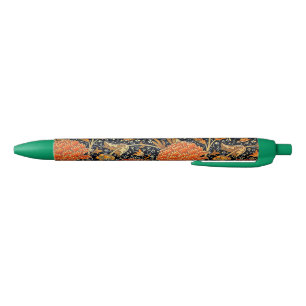 William Morris design - Cray Black Ink Pen