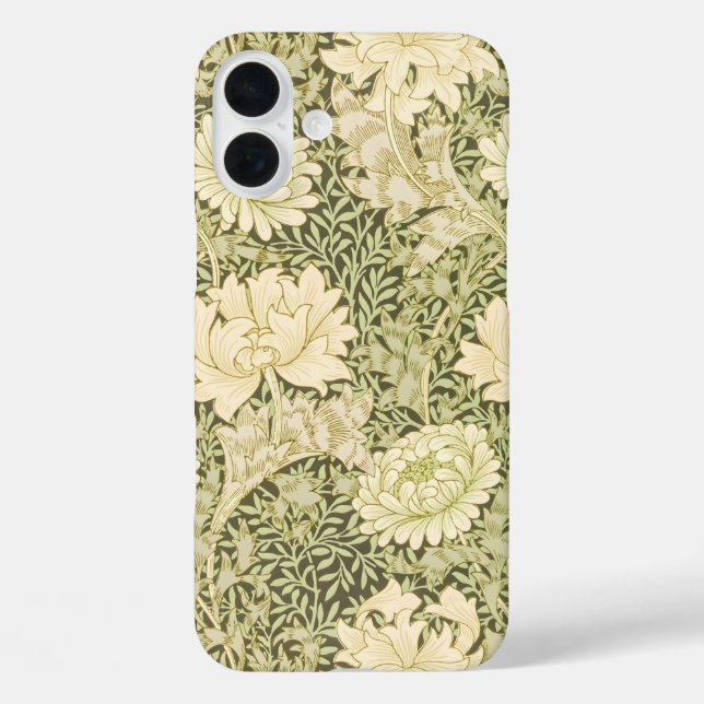 William Morris design in green Case-Mate iPhone Case (Back)