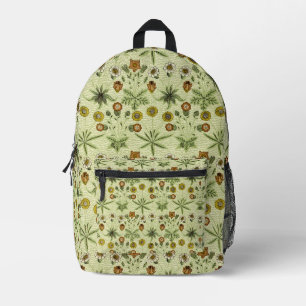 William Morris Design No. 4 Printed Backpack