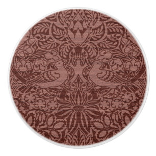 William Morris' Dove and Rose Ceramic Knob