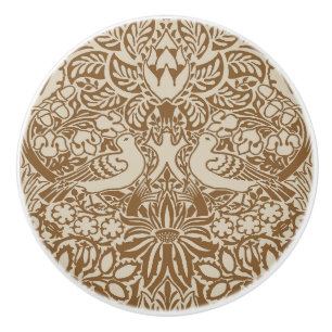 William Morris' Dove and Rose Ceramic Knob