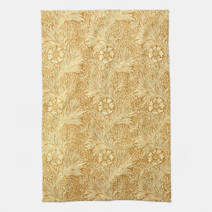 William Morris elegant flowers pattern Tea Towel