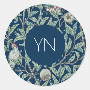 WILLIAM MORRIS ENVELOPE SEAL : POMEGRANATES