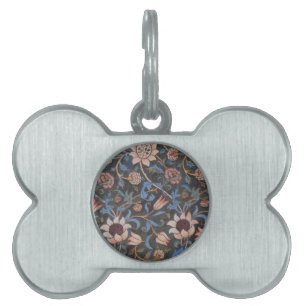 William Morris Evenlode Pattern: Vintage Moody Pet Tag