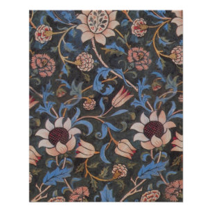 William Morris Evenlode Pattern: Vintage Moody Poster
