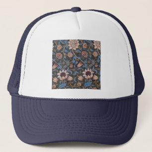 William Morris Evenlode Pattern: Vintage Moody Trucker Hat