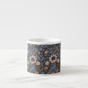 William Morris Evenlode Textile Floral Art Espresso Cup